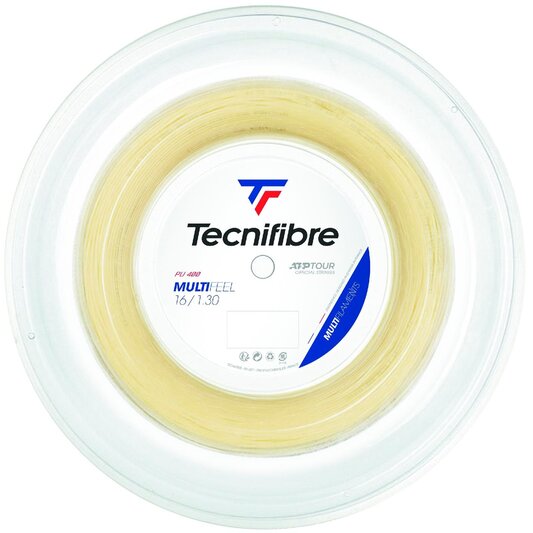 Tecnifibre Multifeel 200m Multifilament Natural String Reel