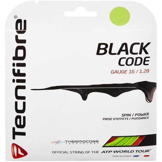 Tecnifibre Black Code Lime Polyester String Set