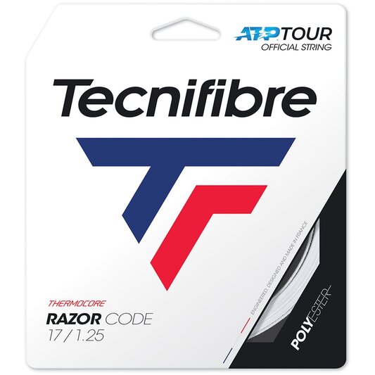 Tecnifibre Razor Code ATP Polyester White String Set