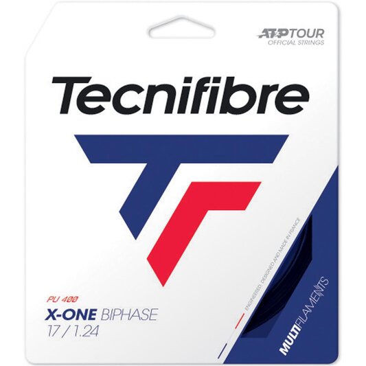 Tecnifibre X One Biphase Black Multifilament String Set