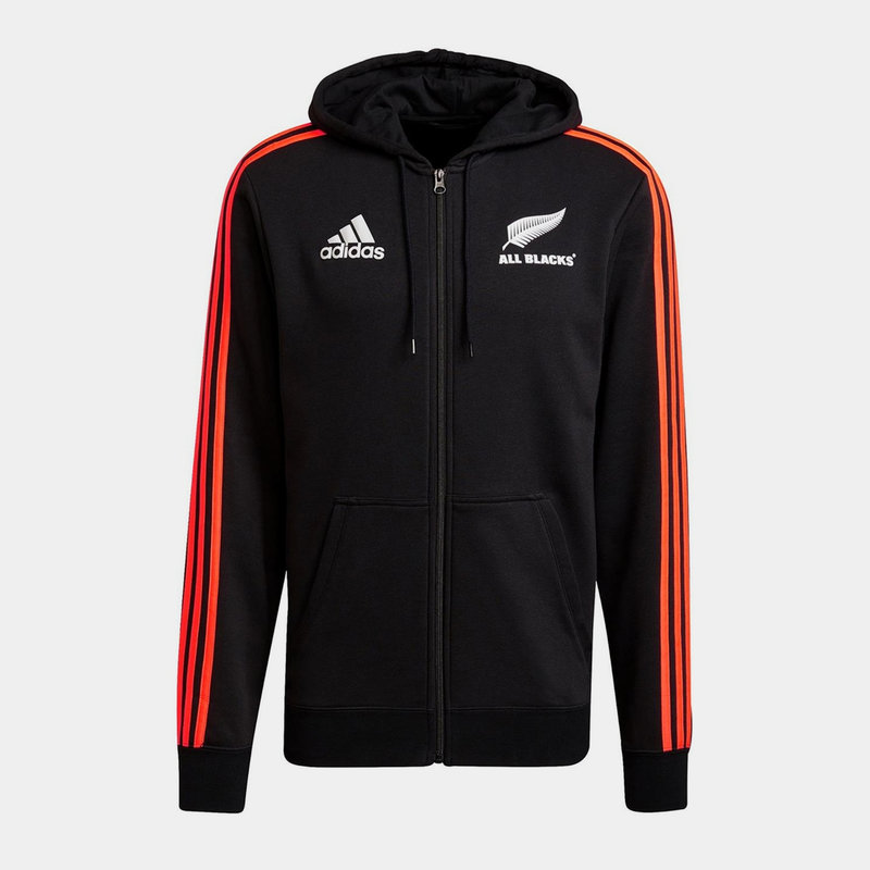 adidas New Zealand All Blacks Full Zip Hoodie Mens 21/22