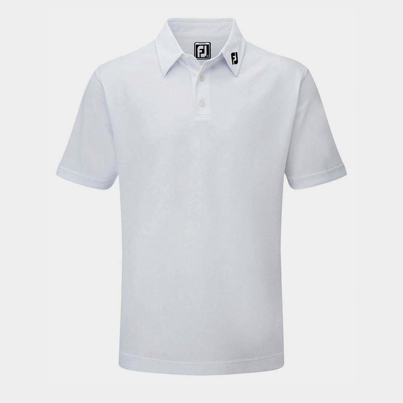 Footjoy Pique Solid Polo Shirt Juniors