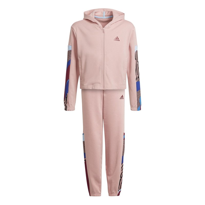 adidas AOP Fleece Tracksuit Juniors