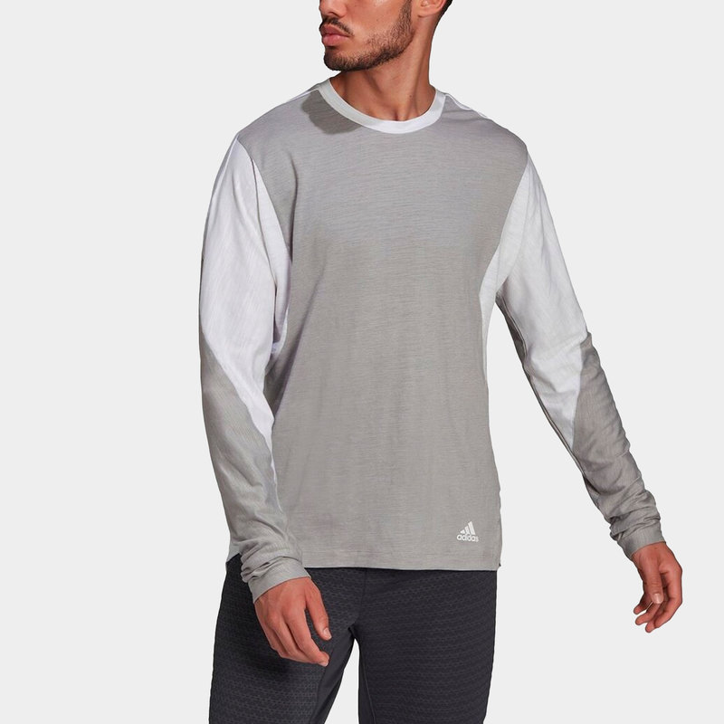 adidas Training Long Sleeve Tee Mens