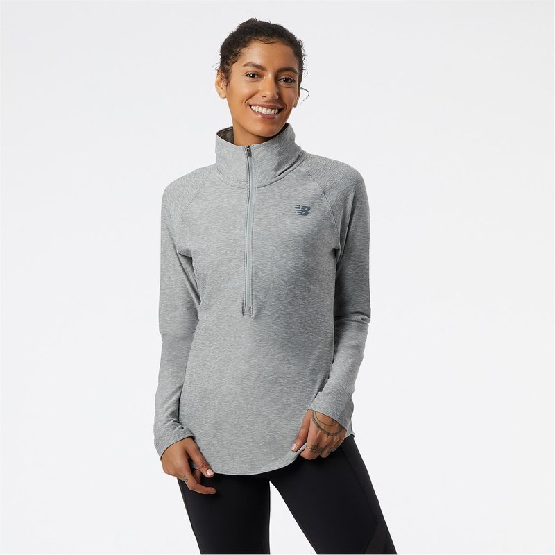 New Balance Spacedye 1/4 Zip Ladies Running Midlayer