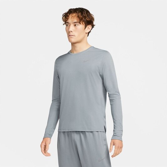 Nike Dri FIT Miler Mens Long Sleeve Running Top