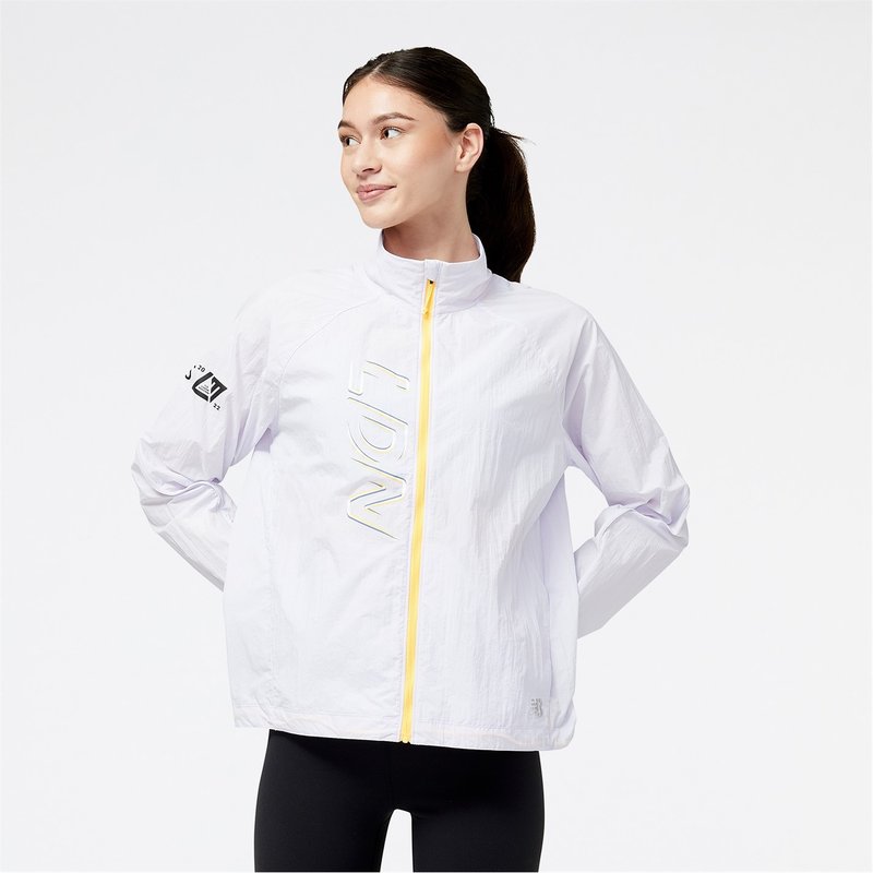 New Balance London Edition Printed Impact Run Light Pack Jacket