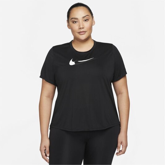 Nike DriFit Swoosh Running T-Shirt Womens