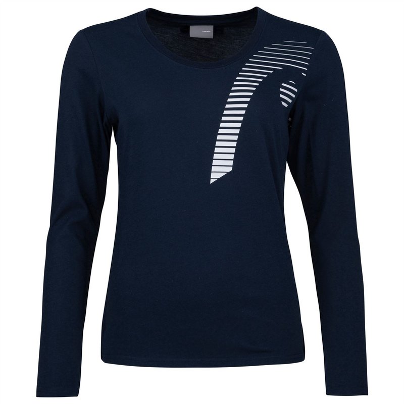 HEAD CLUB Linda Long Sleeve T Shirt Womens