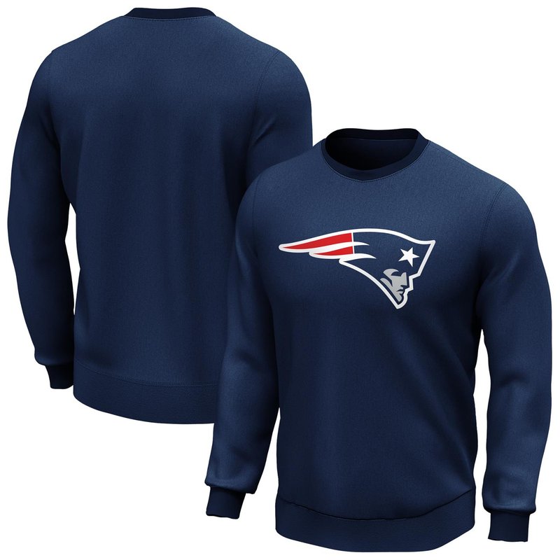 NFL New England Patriots Mens Crew Sweatshirt