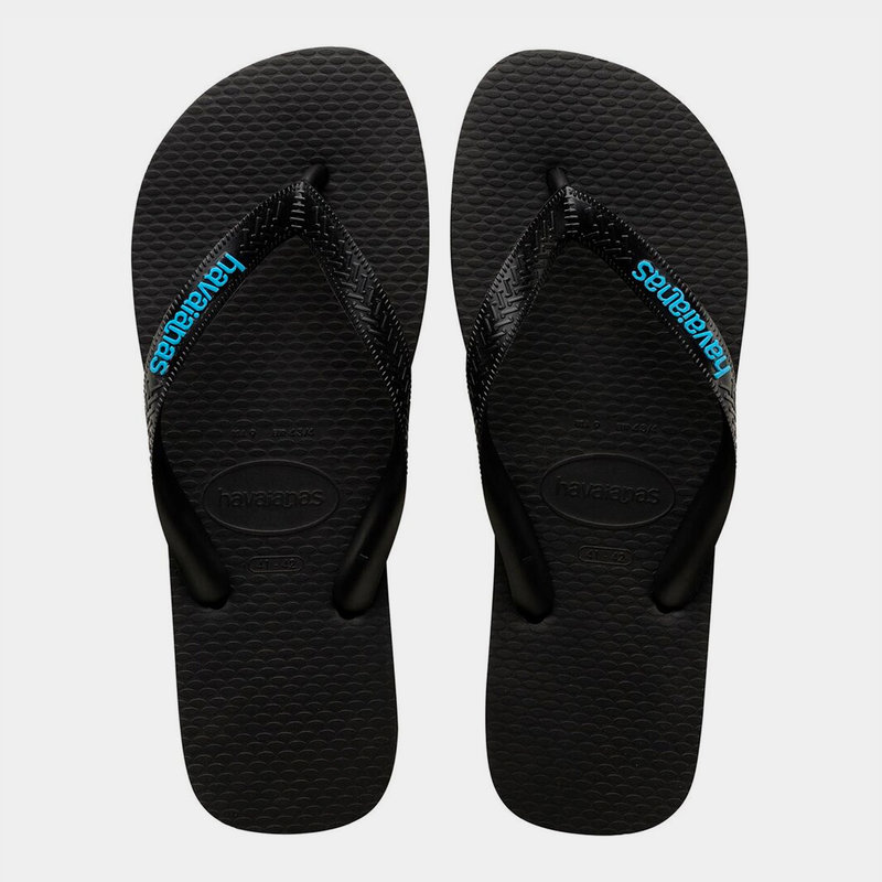 Havaianas Logo Filete Mens Flip Flops
