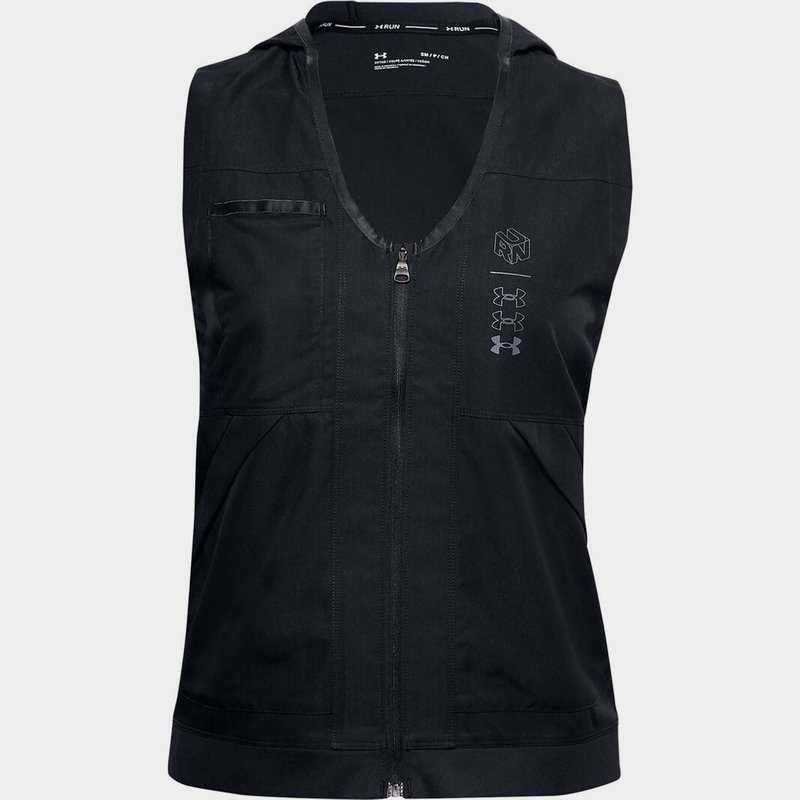 Under Armour Armour Run Anywhere Zip Vest Womens