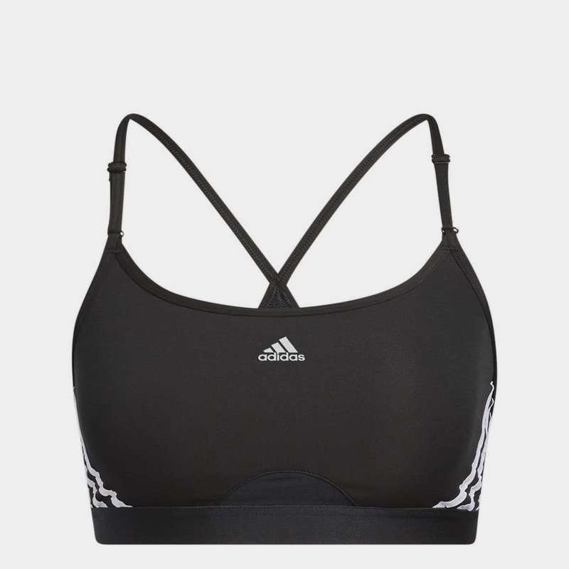adidas 3 Stripe BOS Sports Bra Womens