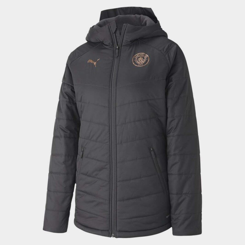 Puma Manchester City FC Bench Jacket Womens