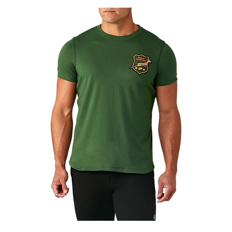 Asics South Africa Springboks Heritage T-Shirt Mens