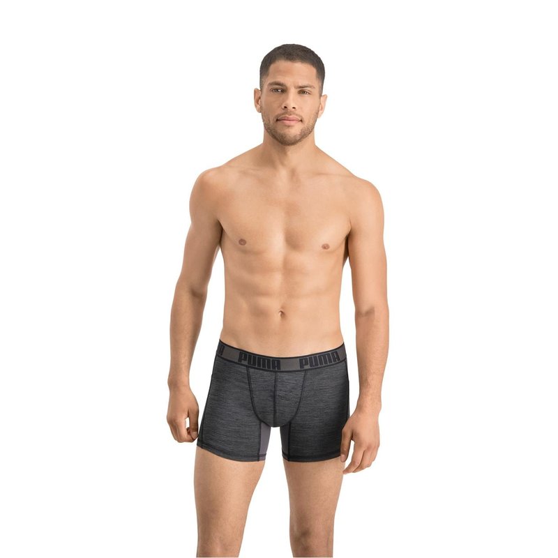 Puma 2 Pack Active Boxers Mens