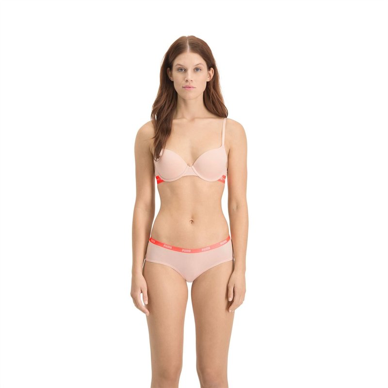 Puma 2 Pack Hipster Briefs Womens
