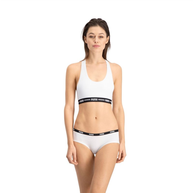 Puma 2 Pack Hipster Briefs Womens