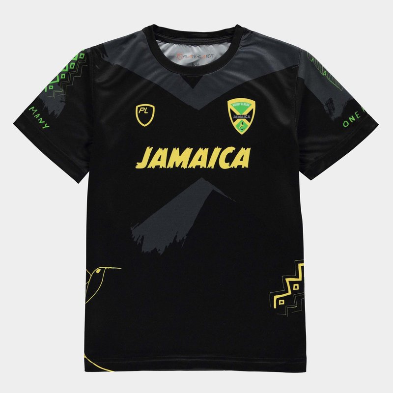 PlayerLayer Jamaica RL Junior Training T-Shirt 21/22