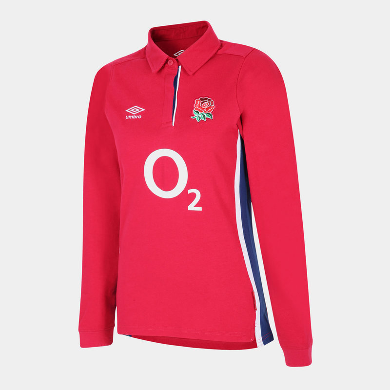 Umbro England Long Sleeve Alternate Classic Shirt 2021 2022 Womens