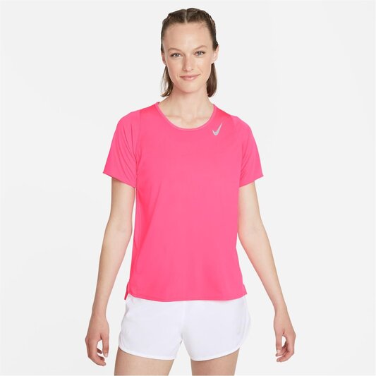 Nike DRI FIT Short Sleeve Race Top Ladies