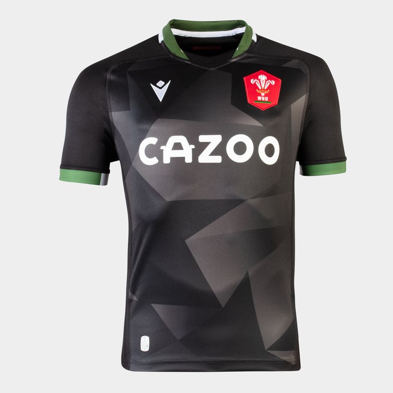 Macron Wales Alternate Mens Rugby Shirt 22/23