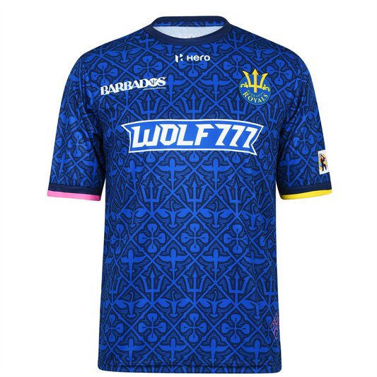 Barbados Royals Replica Match Cricket Shirt