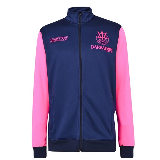 Barbados Royals Cricket Zip Tracksuit Jacket Mens