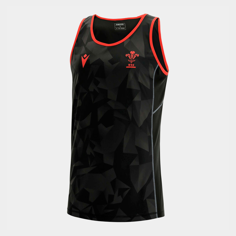 Macron Wales Singlet 2021 2022 Mens