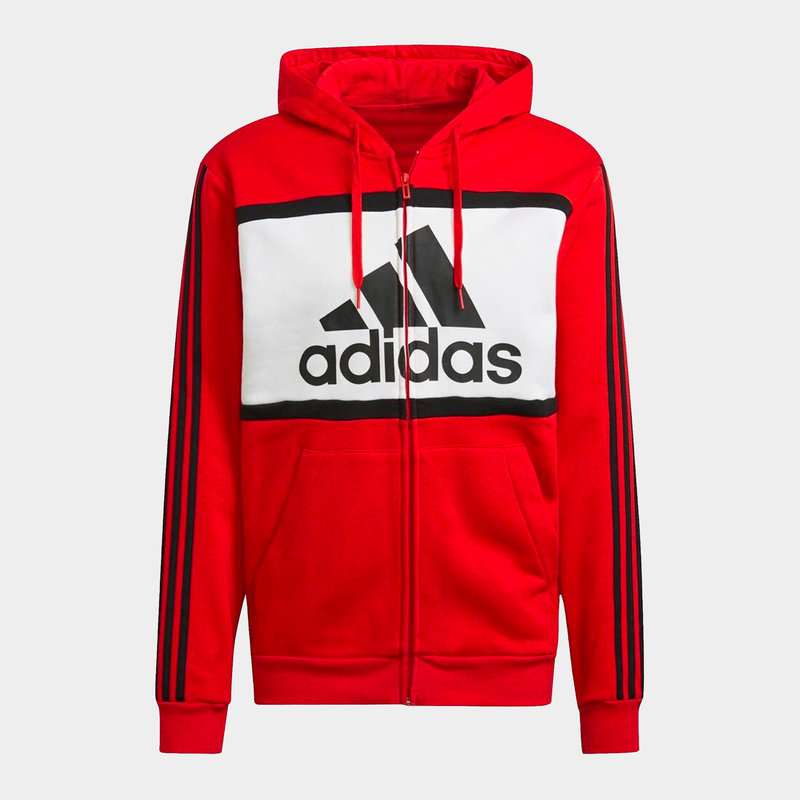 adidas Full Zip Hoodie Mens