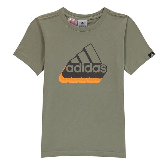 adidas Logo T Shirt Junior