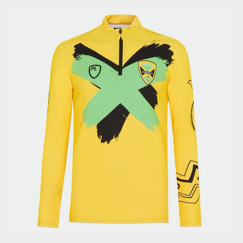 PlayerLayer Jamaica Midlayer Zip Top Mens