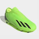 X .3 Laceless Junior FG Football Boots