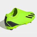 X .3 Laceless Junior FG Football Boots