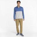 Colour Block Zip Top Mens