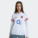 England Home Classic Licensed Long Sleeved Rugby Shirt 2022 2023 Womens