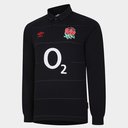 England 22/23 Alternate Classic L/S Rugby Shirt Mens