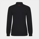 England Away Classic Licensed Long Sleeve Rugby Shirt 2022 2023 Womens