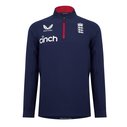 England Cricket Travel Quater Zip Adults