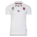 England RWC 2023 Home S/S Classic Rugby Shirt Mens