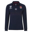 England Alternate Classic Long Sleeve Rugby Shirt 2023 2024 Adults