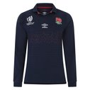 England Alternate Classic Long Sleeve Rugby Shirt 2023 2024 Adults