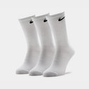 3 Pack Lightweight Cotton Crew Socks