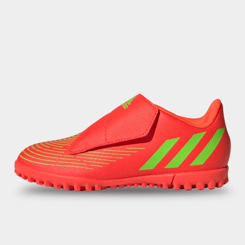 Predator Edge.4 Velcro Astro Turf Football Boots Kids