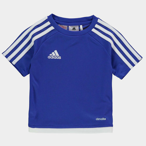 adidas 3 Stripe Estro Tee Shirt Infants 