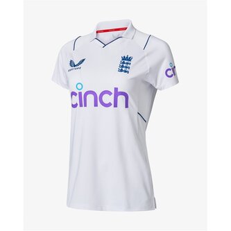 England Test Ladies Cricket Shirt