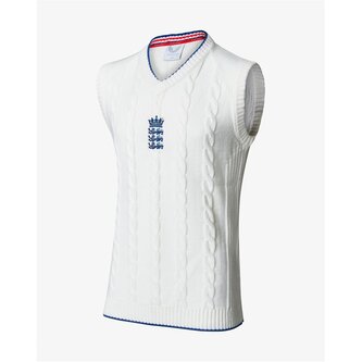 England Cricket Mens Knit Sleeveless Sweater