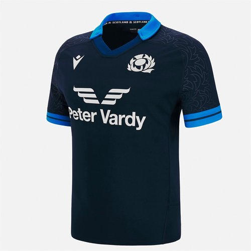 Macron Scotland 22/23 Home Kids Rugby Shirt