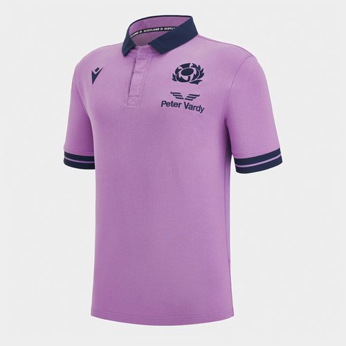 Macron Scotland 22/23 Alternate S/S Classic Mens Rugby Shirt