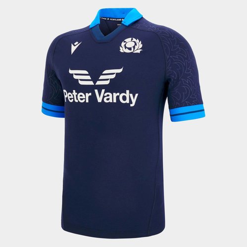 Macron Scotland 22/23 Home Test Mens Rugby Shirt